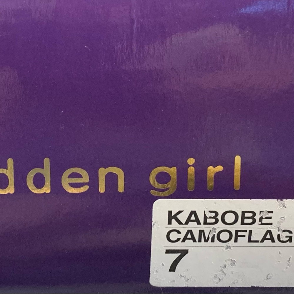 Madden Girl Women's Kabobe Camouflage Pump Size 7 - Picture 7 of 7